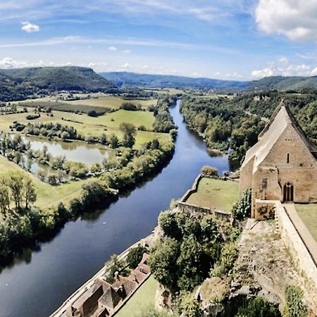 Au Coeur De Beynac, Superbe Maison Du 14Eme Siecle Avec Jardin Panoramique Zewnętrze zdjęcie