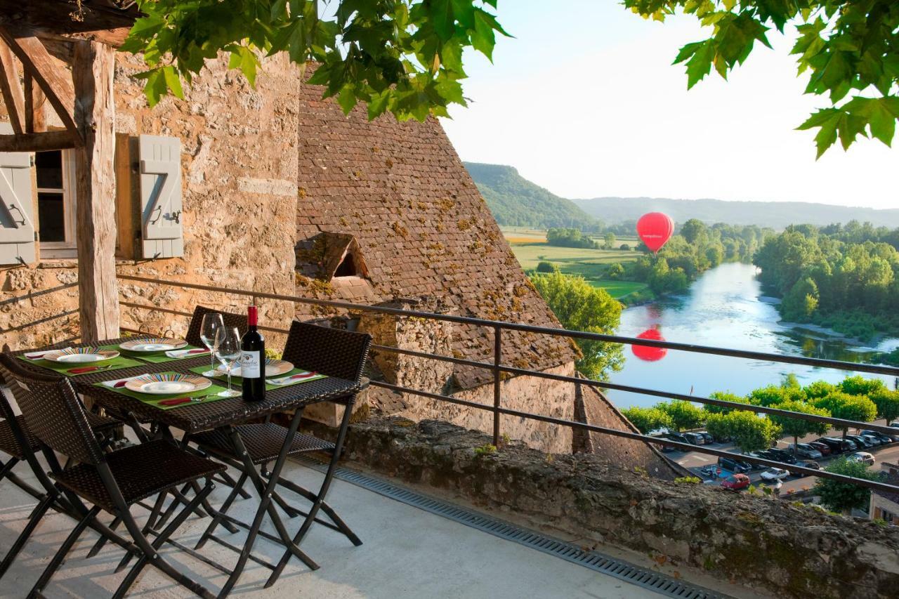 Au Coeur De Beynac, Superbe Maison Du 14Eme Siecle Avec Jardin Panoramique Zewnętrze zdjęcie